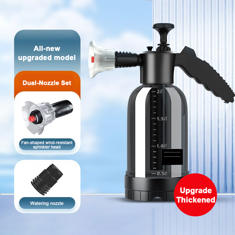 🎁 50% OFF ! High-Foam Car Wash Sprayer – Thick Foam, Wide 60° Spray & Dual Nozzles for Effortless Cleaning 🧼🚗