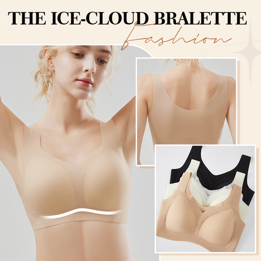 🌬️The Ice-Cloud Bralette: Seamless Jelly-Support Wireless Bra