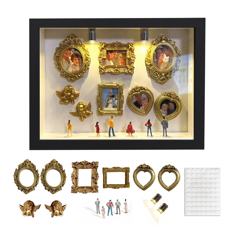 ✨DIY Mini Museum Silhouette Box – Celebrate Your Unique Memories in Style 💖