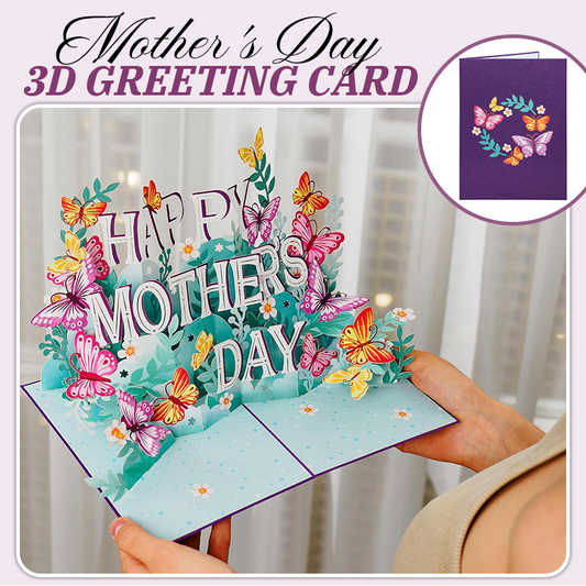 Mother's Day 3D Greeting Card