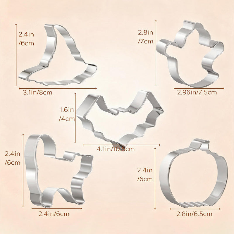 PumpkinTap™ Halloween Pattern Punch Mold Set