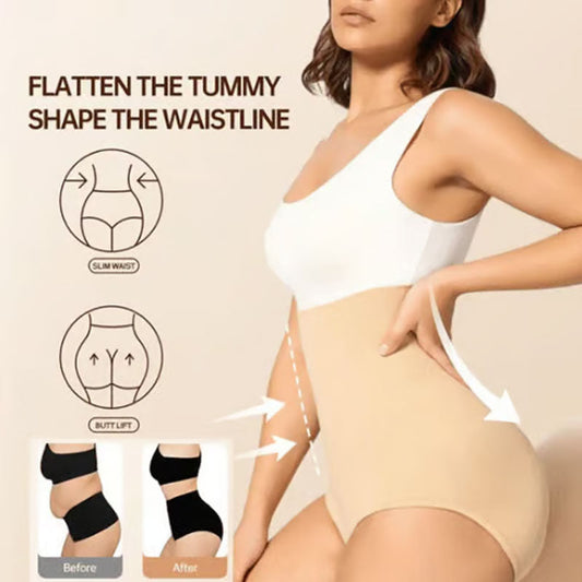 🔥High waist with shapewear and tummy control
