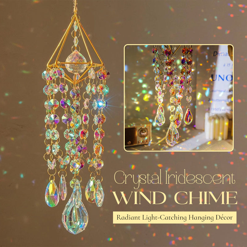 Crystal Iridescent Wind Chime