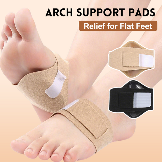 Arch Support Pads – Adjustable Half Insole for Flat Feet Relief