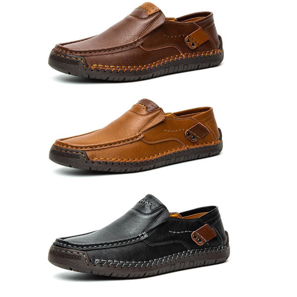 🔥Breathable Calfskin Leather🔥Classic, Comfortable Leather Shoes For Men👞
