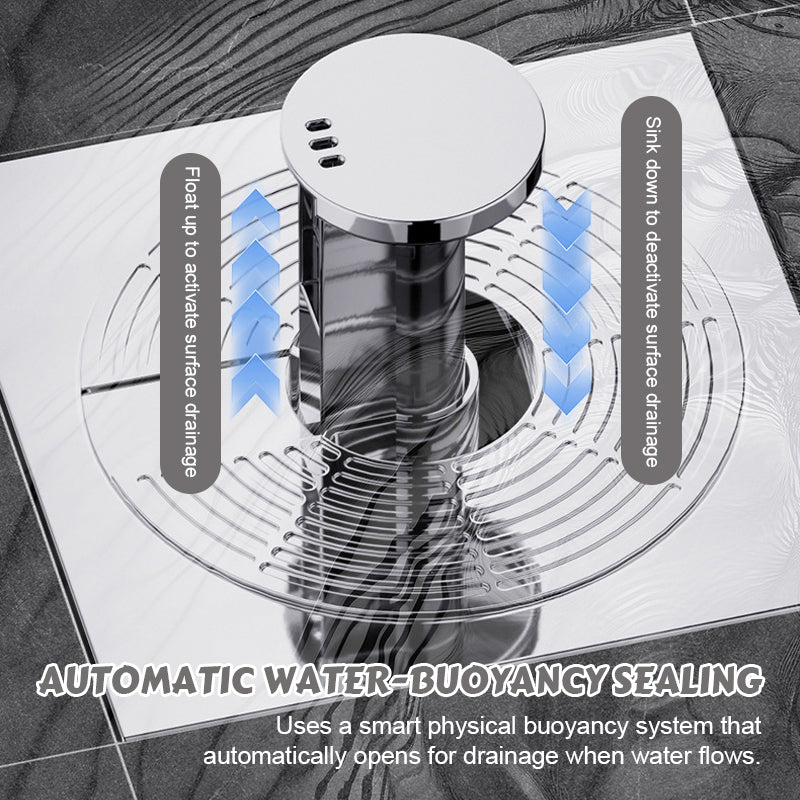 Fully Automatic Water-Buoyancy Floor Drain