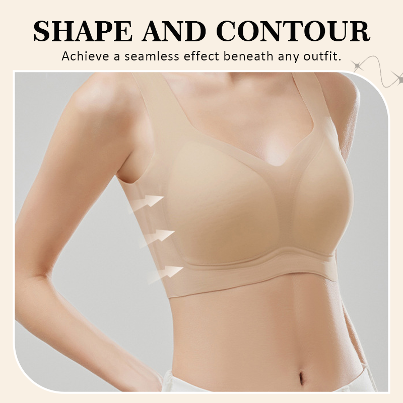 🌬️The Ice-Cloud Bralette: Seamless Jelly-Support Wireless Bra