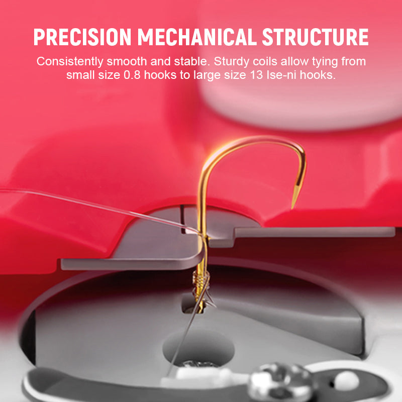 🎣 Automatic Fishing Hook Tyer