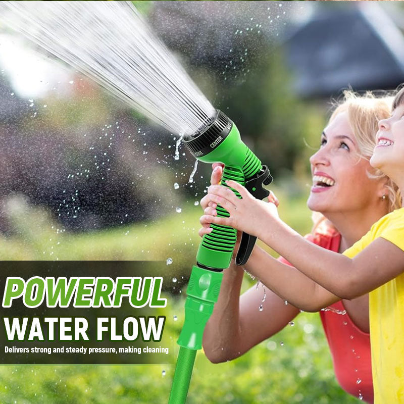 Expandable Garden Hose with Spray Gun