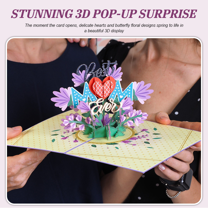 Mother's Day 3D Greeting Card