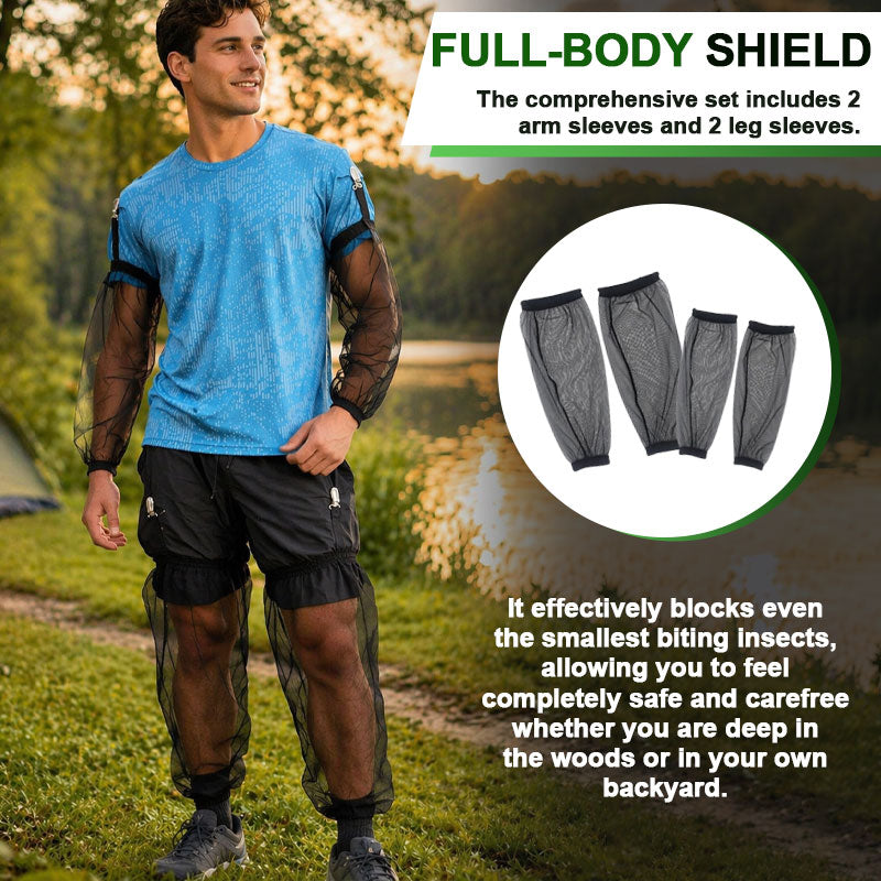 No More Bites! Anti-Mosquito Mesh Sleeves Set