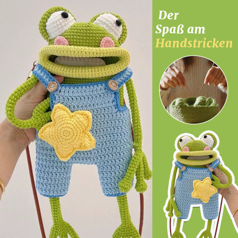 Big Mouth Frog Crossbody Bag