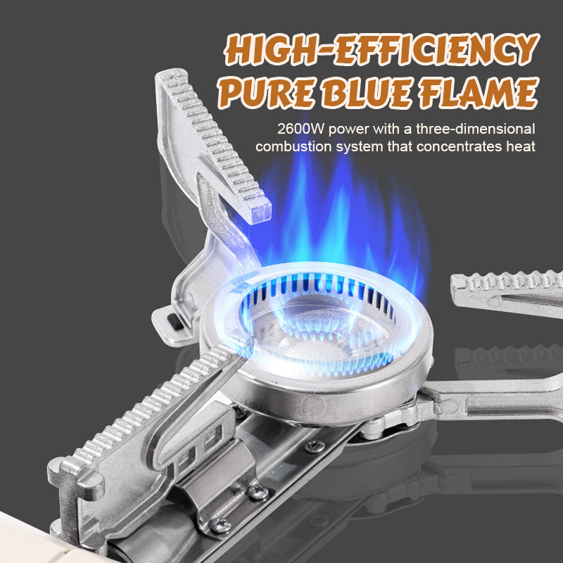 Portable folding gas stove