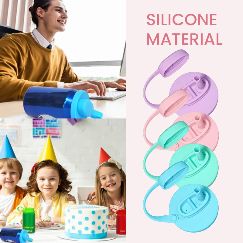 Silicone Soda Can Straw Lid