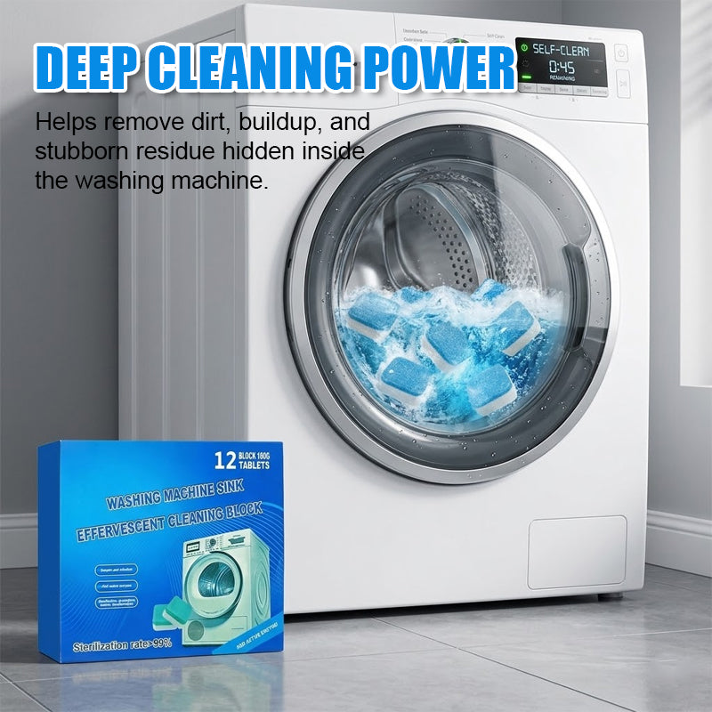 Effervescent Tablets For Washing Machines