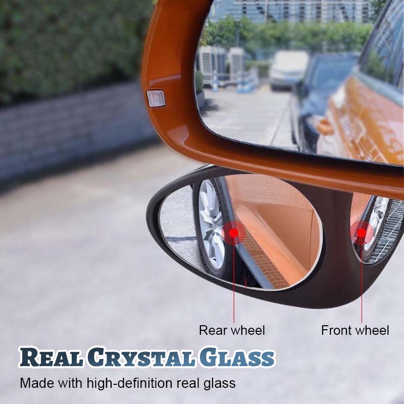 Dual-View Car Blind Spot Mirror