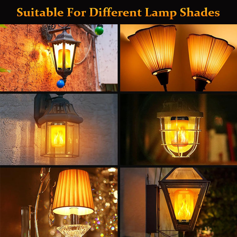 Dynamic flame bulb