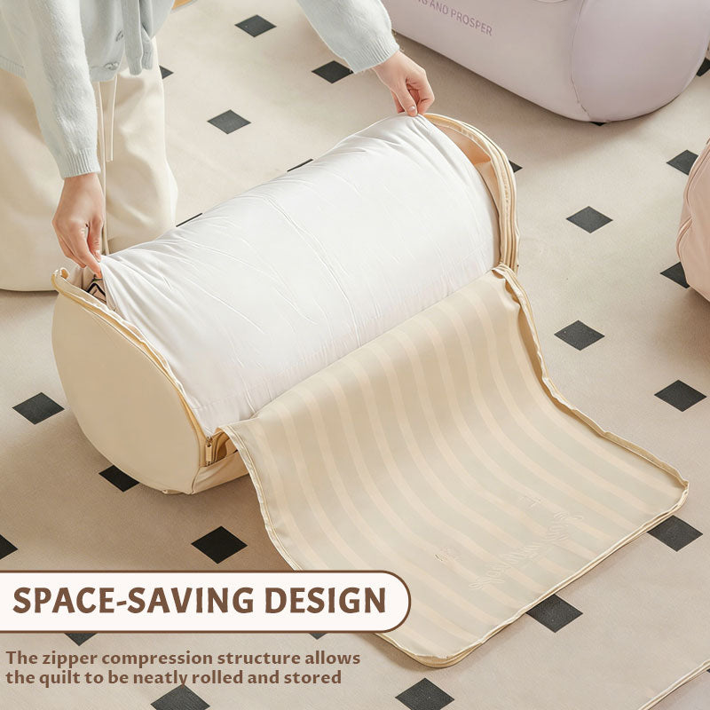 🧺 Cylinder Quilt Storage Bag