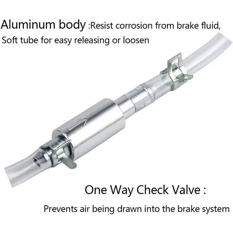 💥Brake exhaust hose - One-way check valve pipe exhaust tool kit for car motorcycle clutch