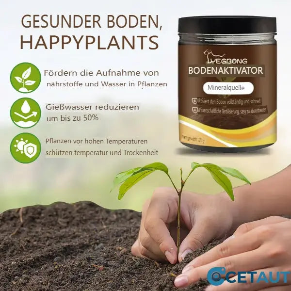 🌿💪 ECOCERT-certified soil activator – Strengthens your soil and promotes lush growth with ease! 🌼✅