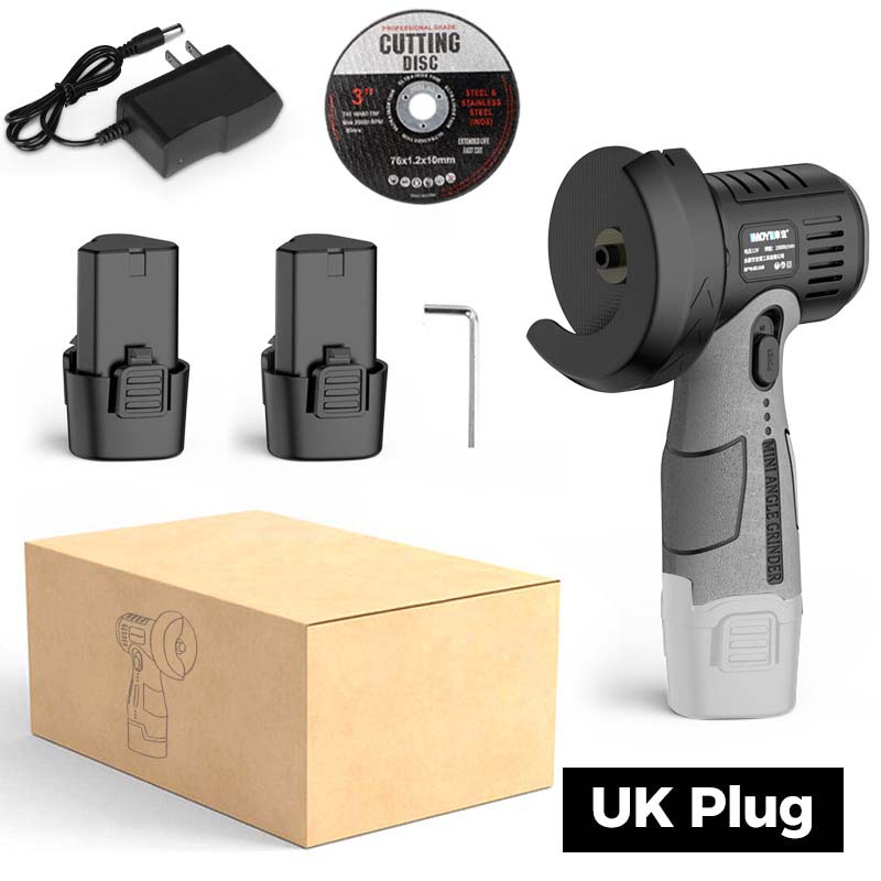 ⏳🧰12V Mini Angle Grinder with Cutting Disc