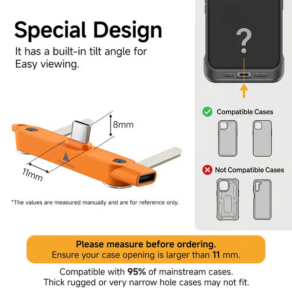 L'adattatore ibrido Power-Stand definitivo da 240 W ⚡: la soluzione all-in-one per ricarica rapida e visualizzazione