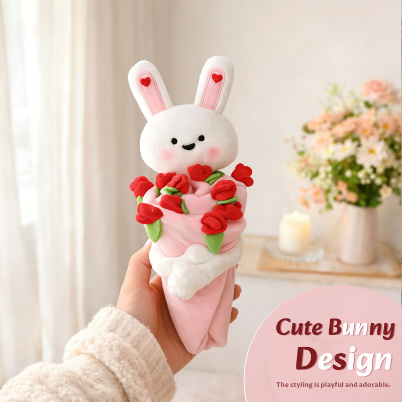🐰 Bunny Bouquet Pencil Case