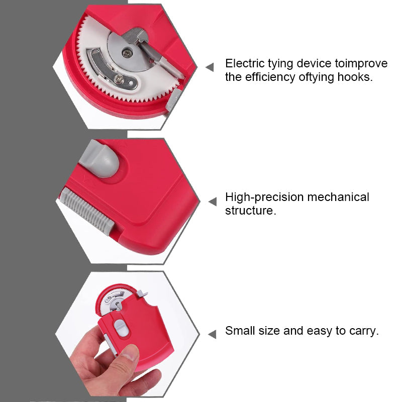 🎣 Automatic Fishing Hook Tyer