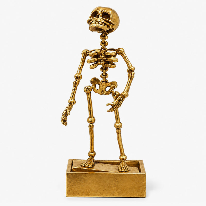 💀 Halloween Dynamic Skeleton Fish Tank Ornament: Air-Driven Aquarium Decor!🐠