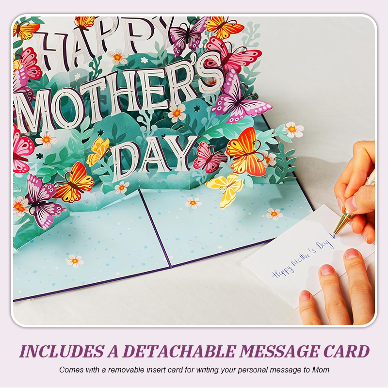Mother's Day 3D Greeting Card