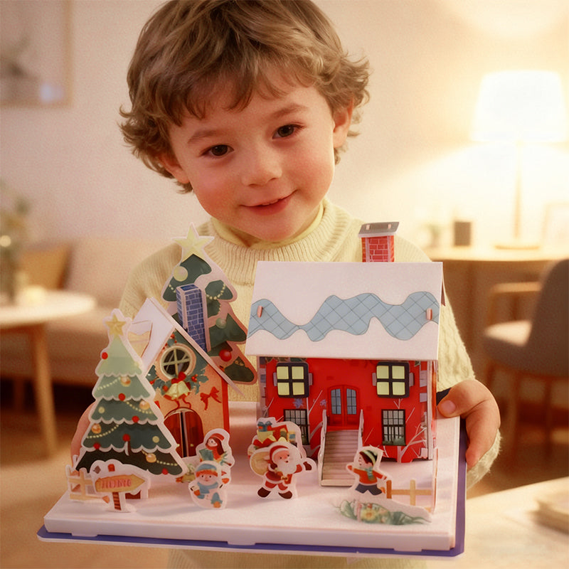 Christmas 3D puzzles
