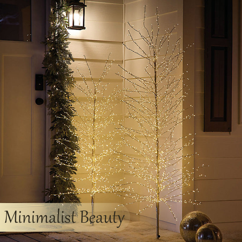 LED Lighted Twig Christmas Tree