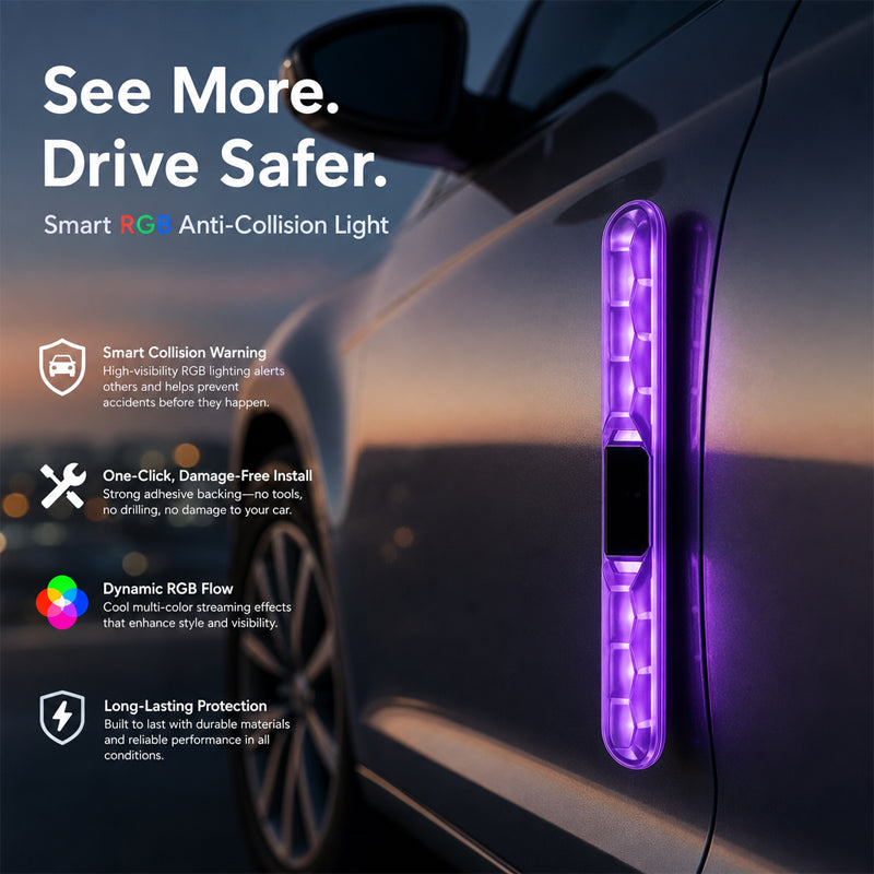 LED Anti-Collision Guard Strip for Enhanced Visibility