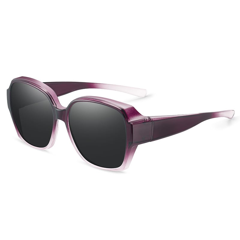😎Sunglasses with UV380 protection, suitable for glasses