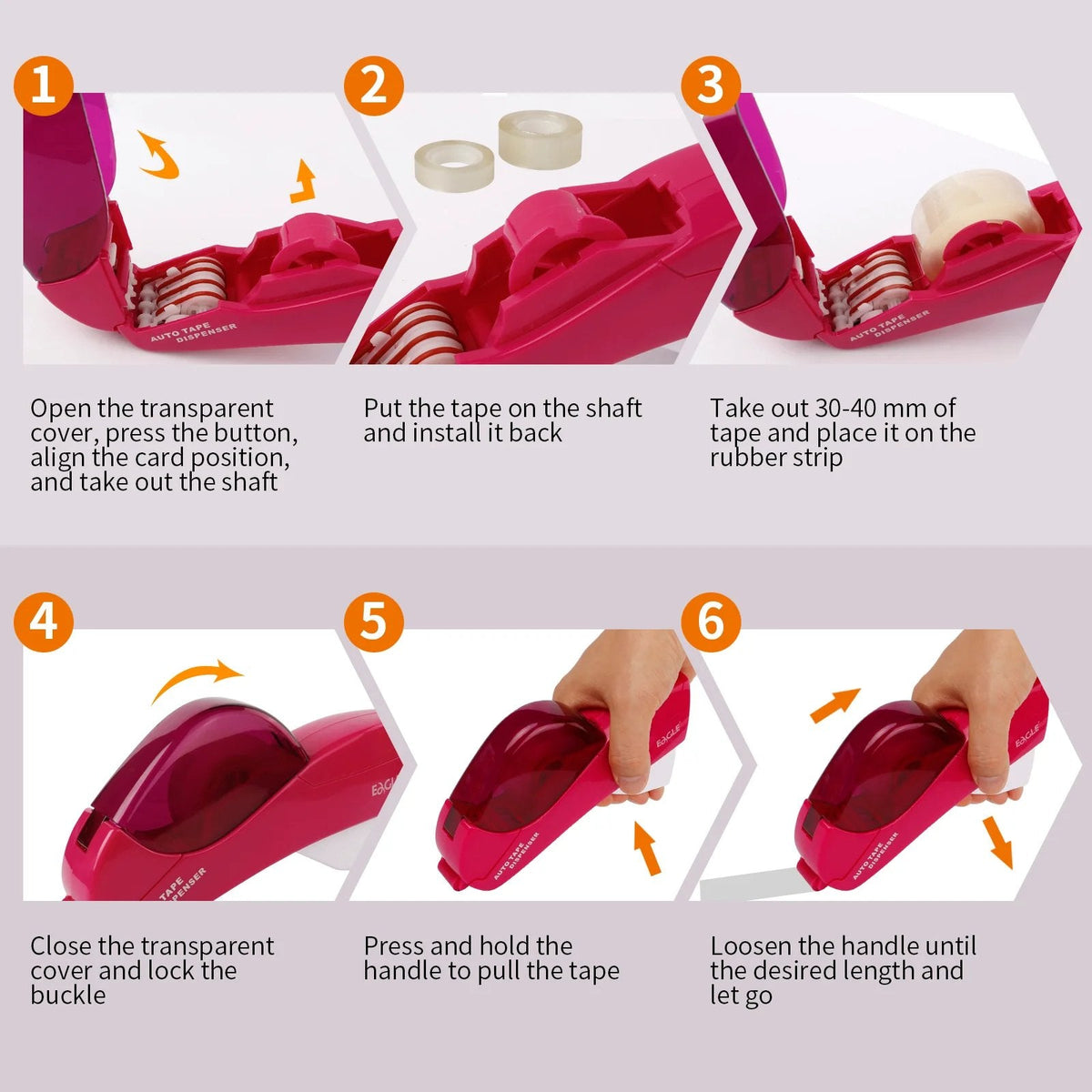✂️📦 Automatic Tape Dispenser – Wrap It Up with One Hand!