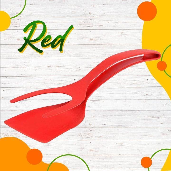 🥘 LIMITED-TIME 50% OFF! 🍳 2-in-1 Grip Flip Tongs with Silicone Tips – Non-Scratch, Non-Stick, Heat-Resistant ✨