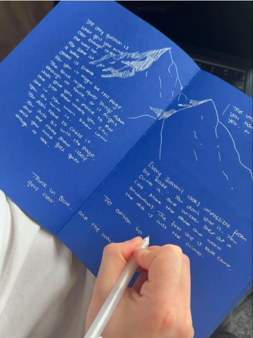 📘 Notedfy Think Blue Notebook – A Different Page for Better Ideas 💙