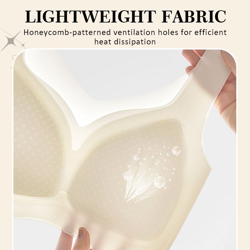 🌬️The Ice-Cloud Bralette: Seamless Jelly-Support Wireless Bra
