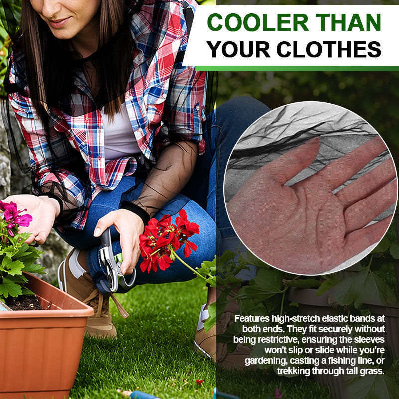 No More Bites! Anti-Mosquito Mesh Sleeves Set