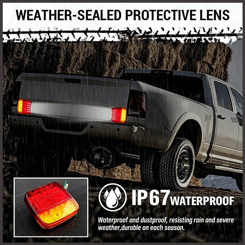 🔥LAST DAY – 50% OFF🔥LED Dual-color Square Lights For Trucks And Vans