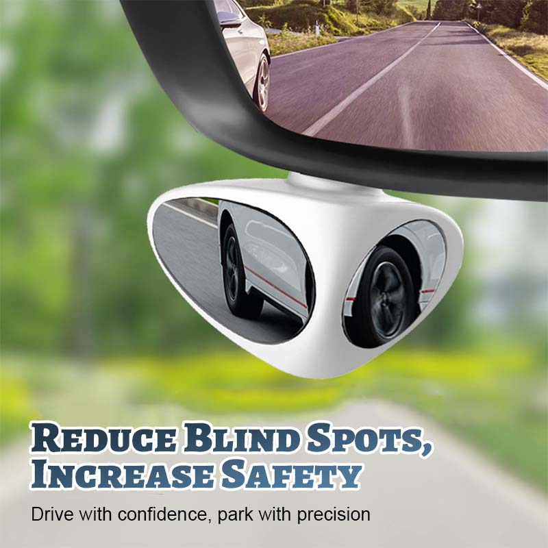 Dual-View Car Blind Spot Mirror
