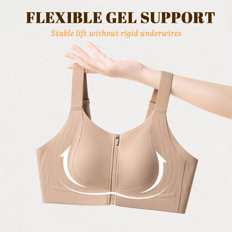 ✨ Lightweight Front-Zip Comfort Bra
