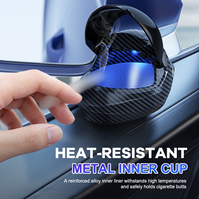 🔧 Motorcycle Helmet Style Car Ashtray 🔧