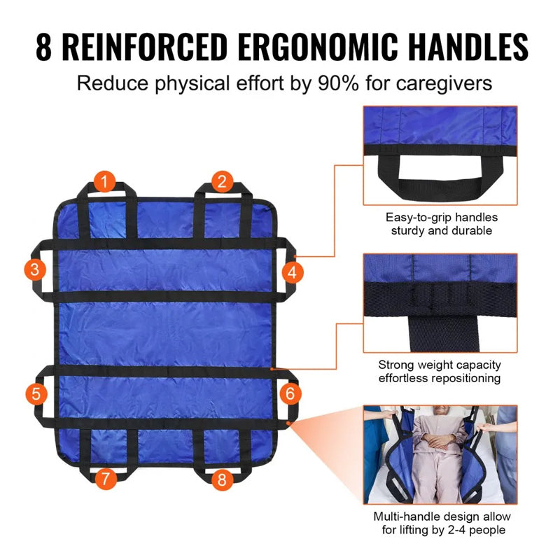 ✨ Patient Turning & Transfer Assist Pad · Supportive Care Design