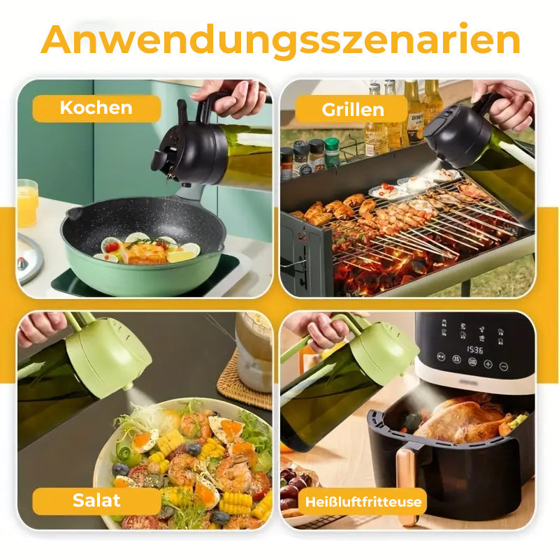 Two in one light-proof oil bottle