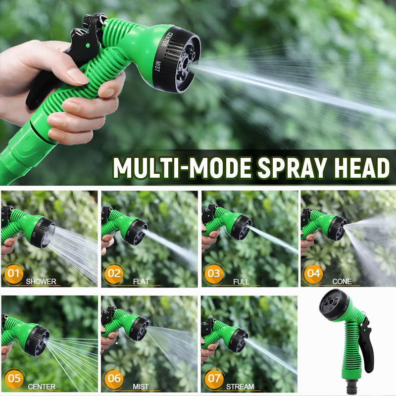 Expandable Garden Hose with Spray Gun