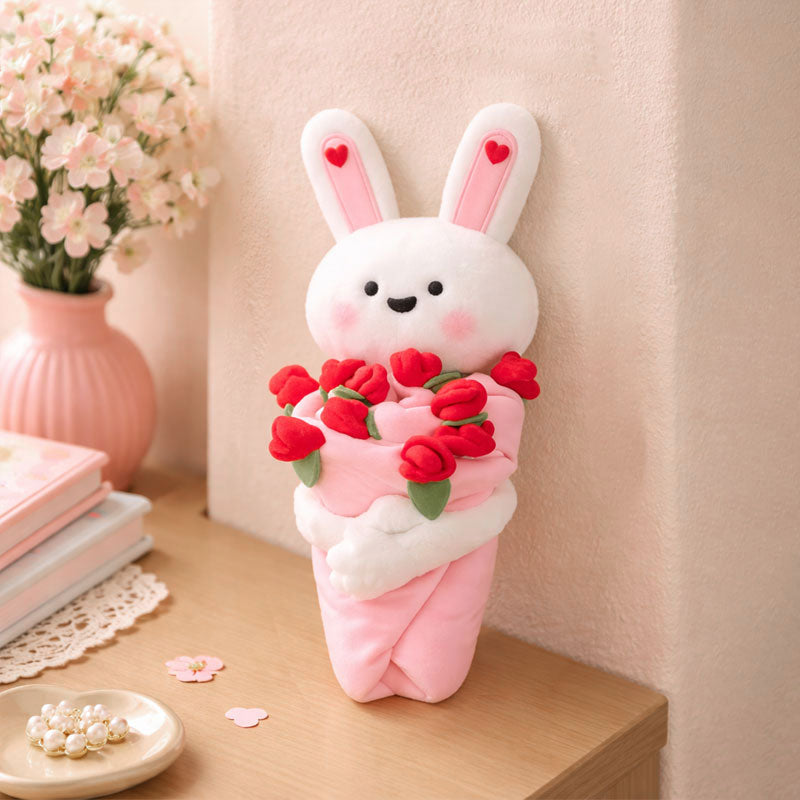 🐰 Bunny Bouquet Pencil Case