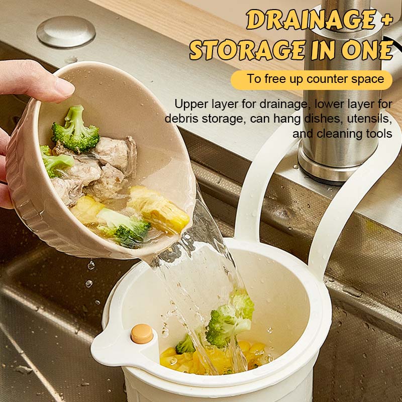 🔥🔥Buy 3 get 2 free (5 pcs)-free shipping✈️-🎁Drain Basket