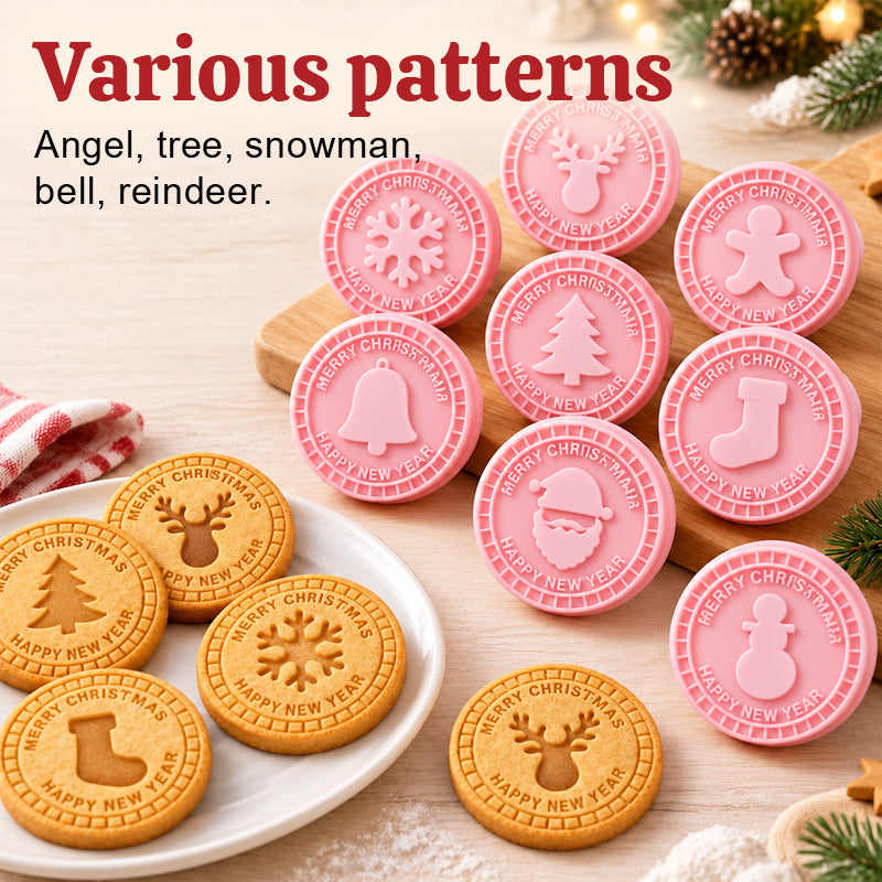 🍪Christmas 3D Stuffed Cookie Press Mold Set