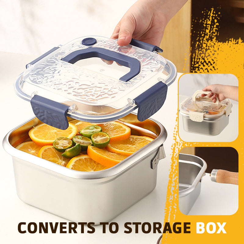 Square Fryer in Stainless Steel